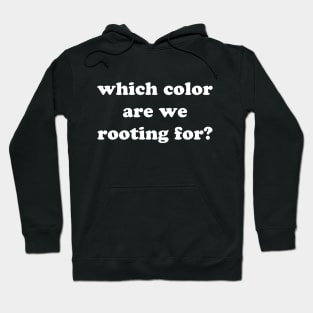 Which Color Are We Rooting For Hoodie